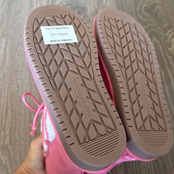 BRAND NEW! KOOLABURRA UGG k michon short pink / white. Various sizes - Picture 5 of 5